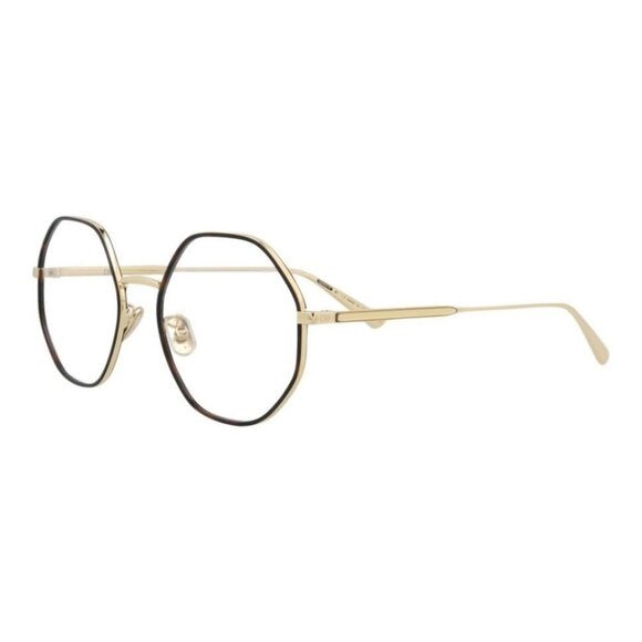 Dior Womens Round/Oval Gold Gold Transparent Fashion Designer Eyewear - Picture 1 of 4